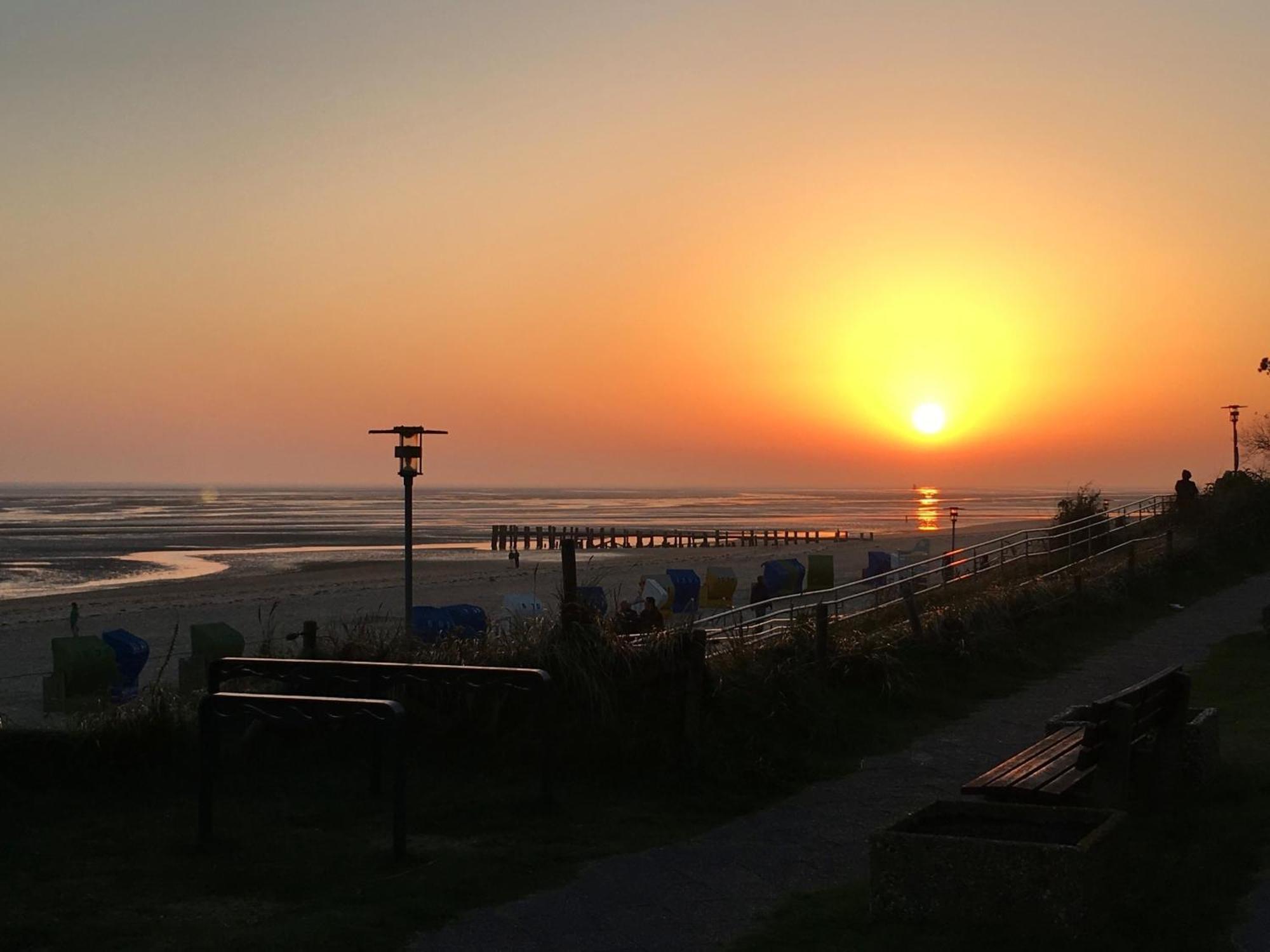 Ferienwohnung Schloss am Meer - Whg3 große Terrasse mit Meerblick Wyk auf Föhr Exterior foto