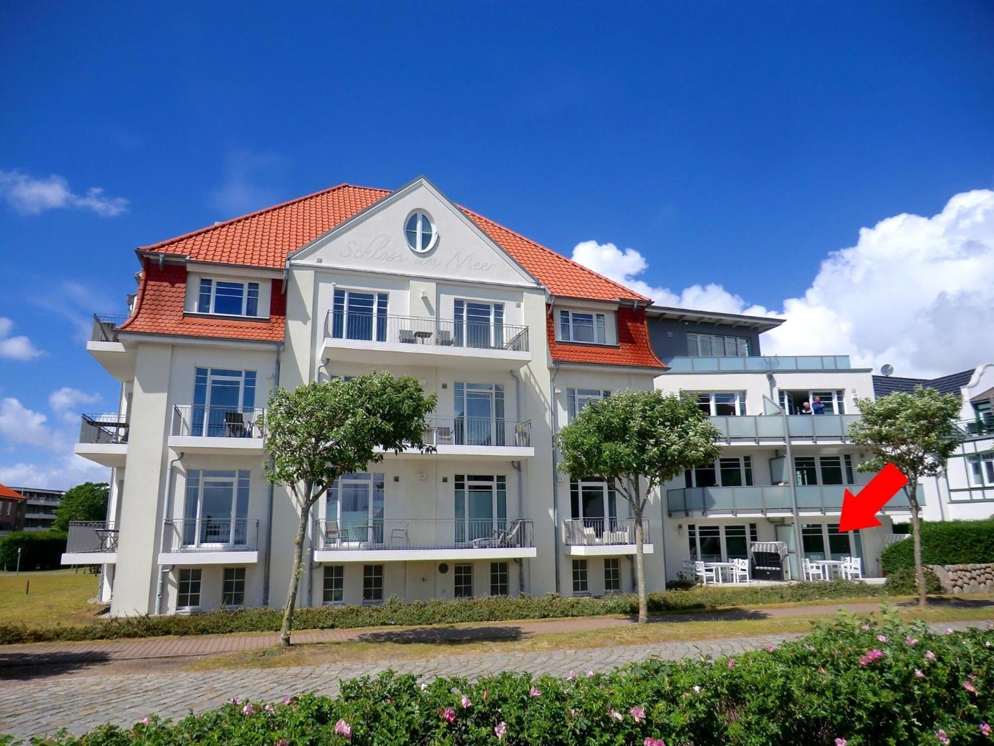 Ferienwohnung Schloss am Meer - Whg3 große Terrasse mit Meerblick Wyk auf Föhr Exterior foto